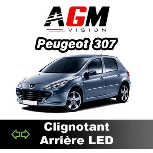 PACCHETTO LED Indicatore Posteriore Peugeot 307 dal 2000 al 2009