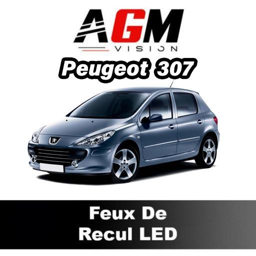 PACK LED Luces de Marcha Atrás Peugeot 307 de 2000 a 2009