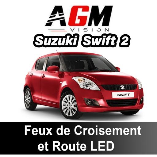 スズキ スイフト2 2004年～2010年用 LEDロービーム／ハイビームパック