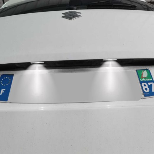 LED PACK License Plate Lighting Suzuki Swift 3 from 2010 to 2017
