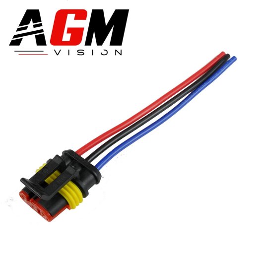 プレミアム 3ピン スーパーシール オス コネクター