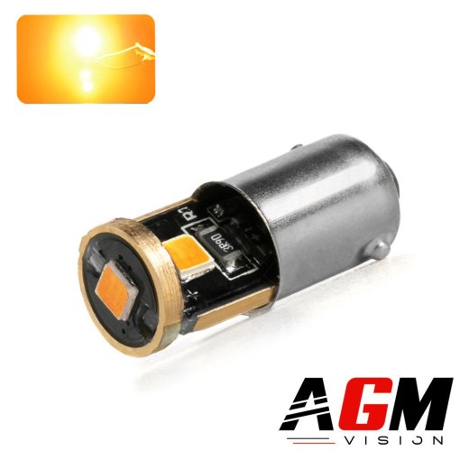 LEDバルブ T4W BA9S ロイヤル（オレンジ）