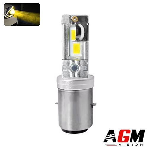Lampadina LED BA20D LP1 - Giallo 3000K