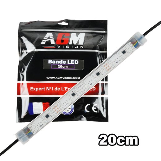 Striscia LED Doppia Fila 20 cm per neon X-Trem sotto telaio auto