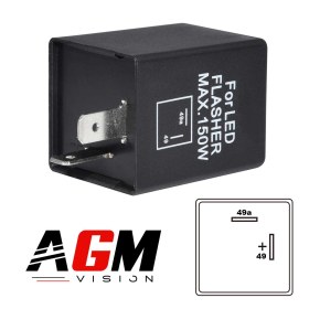 Imagem de Relé / Central de pisca Led Tipo 5