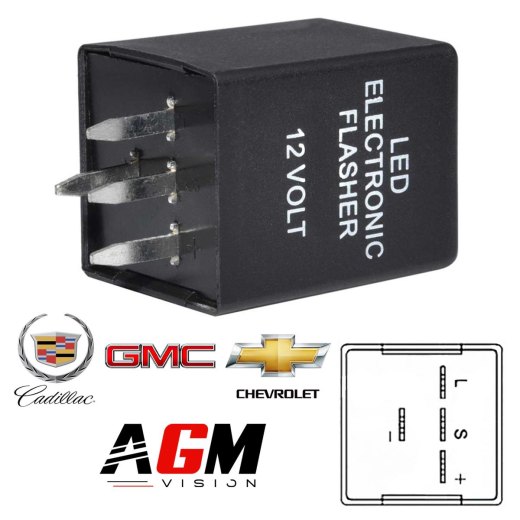 Relè / Centrale lampeggiante LED tipo 8