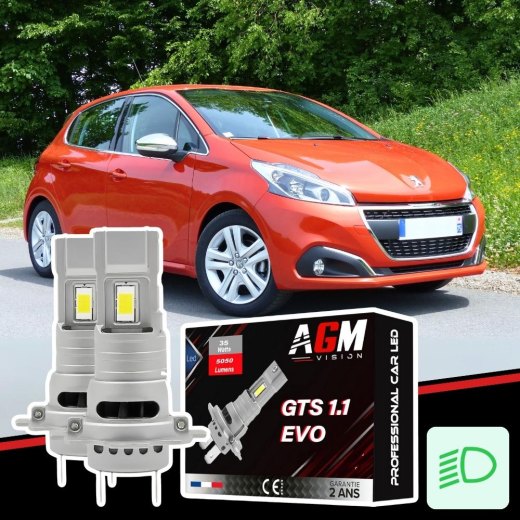 PEUGEOT 208用LEDロービームキット