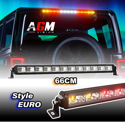 Rear LED Bar Europe Range 35 Watts, 4X4, Buggy, SSV and ATV