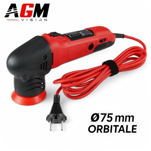 ミニポリッシャー オービタル 75mm - 380W - 可変速度 3000～7200 RPM