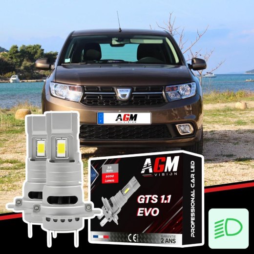 ダチア サンデロ2用LEDロービームキット