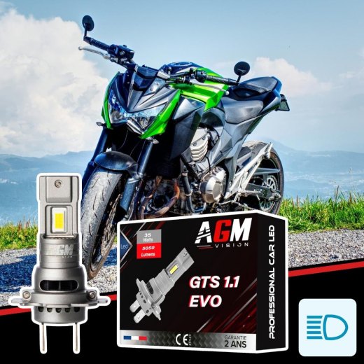 カワサキZ800用LEDハイビームバルブ