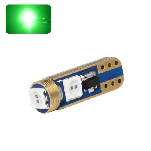 Ampoule LED T5-W1,2W SUPRÊME ROYAL (Vert)