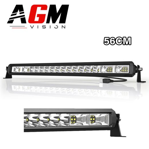 BARRE LED SLIM SPX + FLOOD 56CM