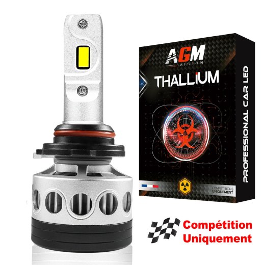 HB4 9006 THALLIUM LEDバルブ 85ワット、16,000ルーメン、ホワイト6500K