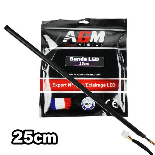 Bande LED 25 cm de rechange pour éclairage intérieur