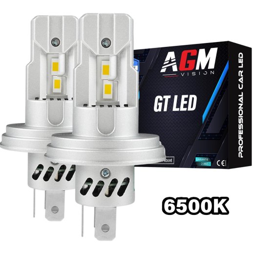 Kit Lampadine LED R2 P45T GT - BIANCO 6500K