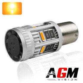 Image de Ampoule LED PY21W-BAU15S - Luxoa Super Canbus - Orange