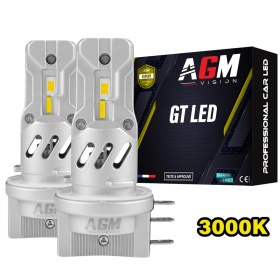 Kit Ampoules LED H15 GT - JAUNE 3000K