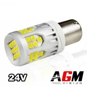Ampoule LED P21/5W-BAY15D - UltraBoost 24V Blanc
