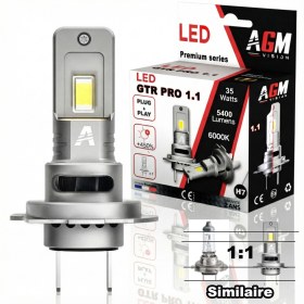 Image de Ampoule LED H7 GTR PRO 1.1, 35W - Ventilée