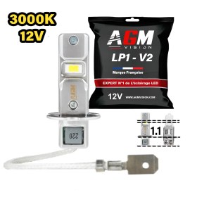 Imagem de Lâmpada LED H3 LP1 - 12V - Amarelo 3000K