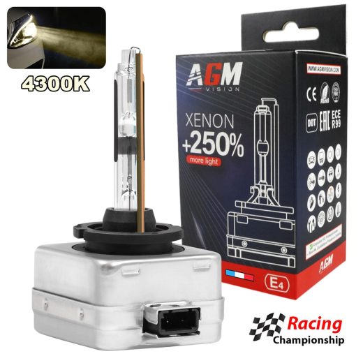 Ampoule Xénon D3R 4300K - Optimium +250%