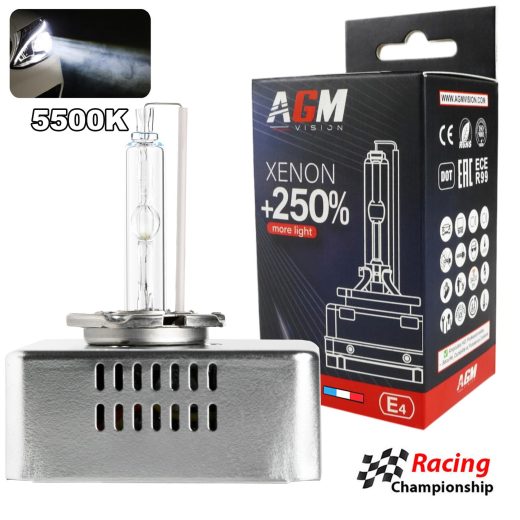 Ampoule Xénon D5S 5500K - Optimum White +250%
