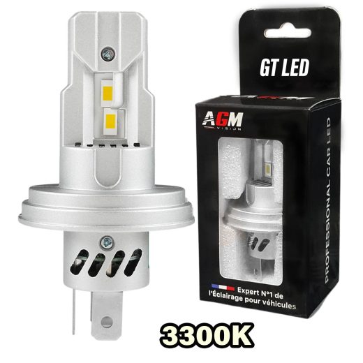 LED-Lampe R2 P45t GT - WARMWEISS 3300K - Motorrad & Roller