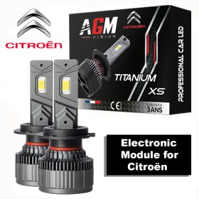 Image of H7 LED Bulb Kit Titanium XS - V2 - Special Citroën