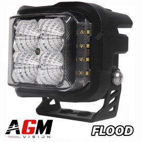 Immagine di Faro LED quadrato 52W Hyper Side – Versione Combo o Flood