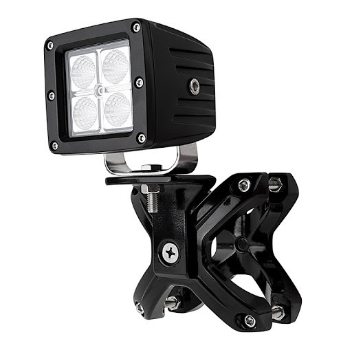 PACK 2 SUPPORTS EN X 50-75MM BARRE LED