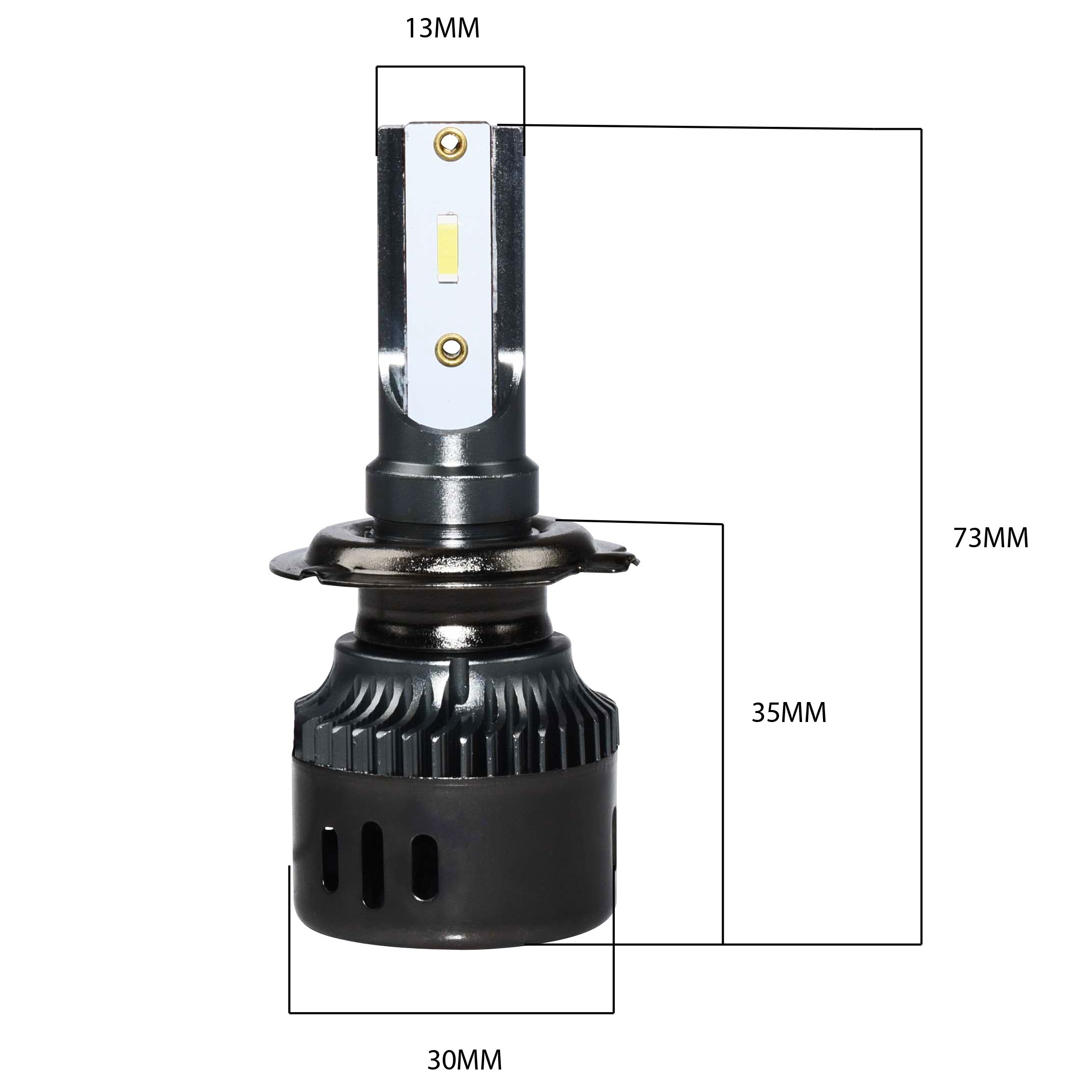 Kit Ampoules LED H7 ACCESS BLEU GLACE