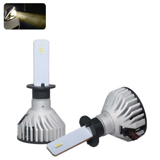 Kit Ampoules LED H1 TITANIUM Blanc chaud (4000K)
