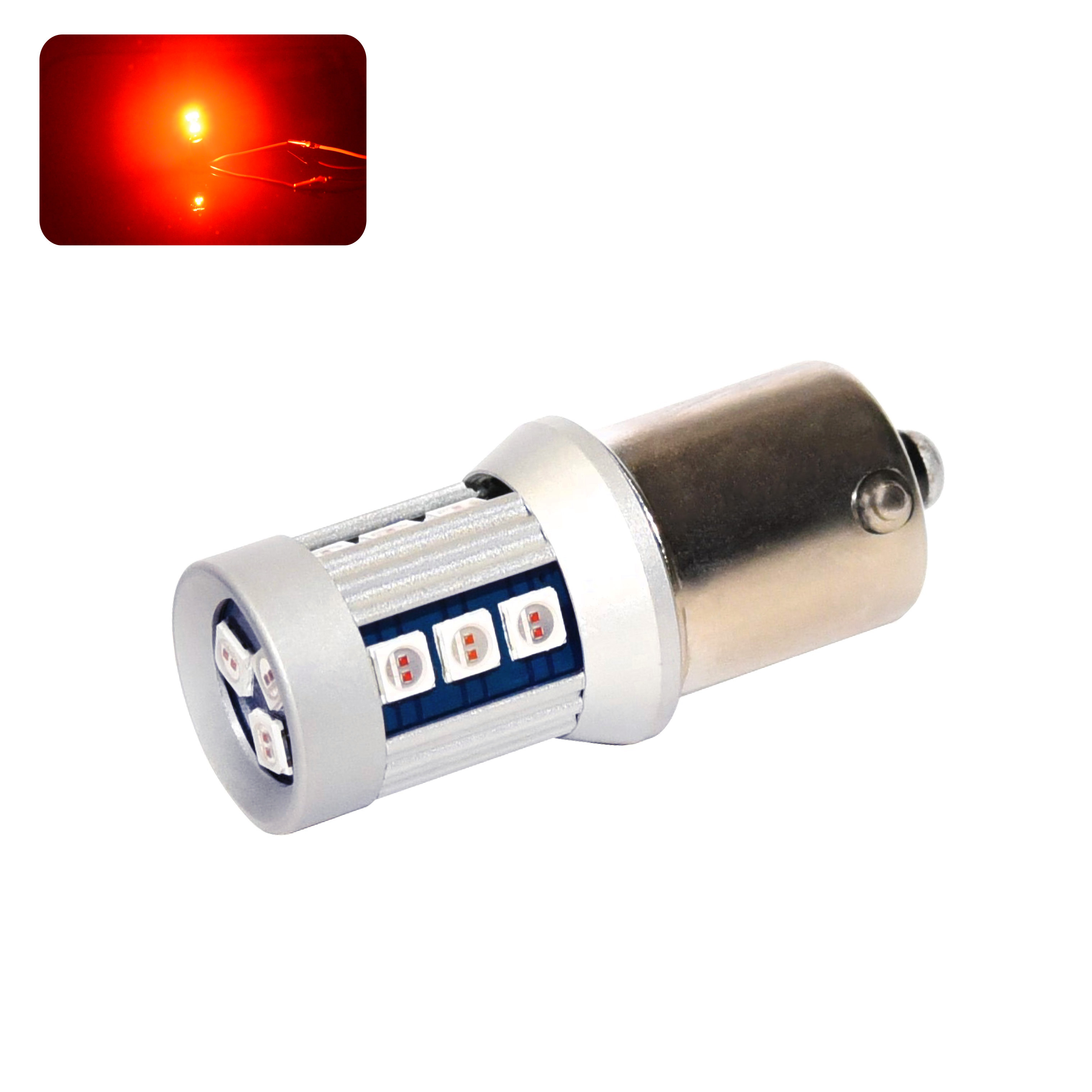 Ampoule LED R5W-R10W SRT1 (Rouge)