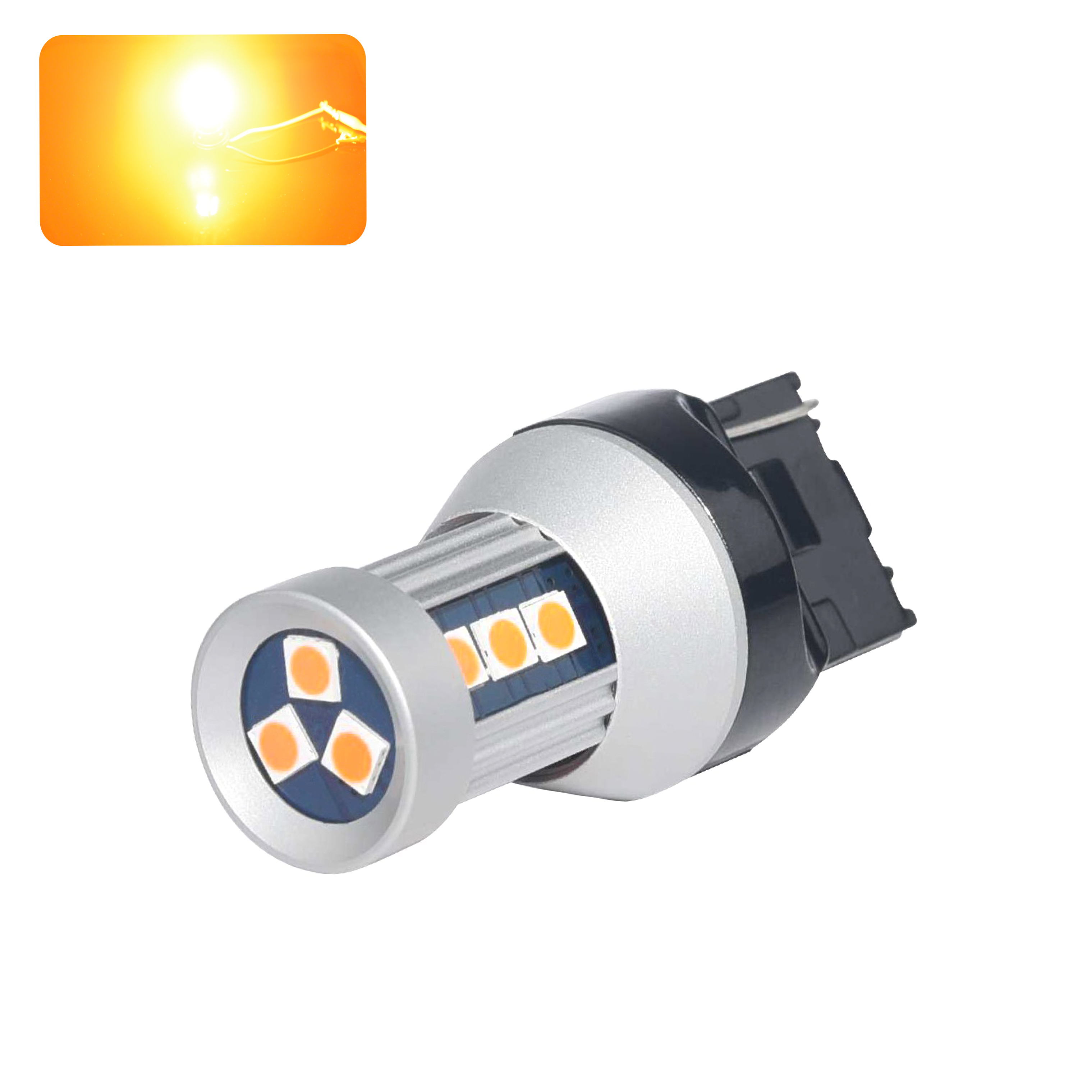 Ampoule LED T20 WY21W SRT1 (orange)