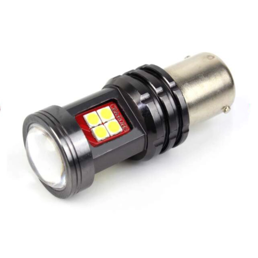 LEDバルブ P21W-BA15S-F12 ルーペ (ホワイト)