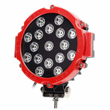 PHARE ADDITIONNEL LED WORK ROND RED 50W