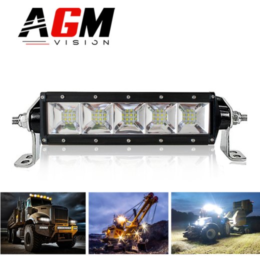 Barre LED 2 rangées extra large 30 cm - Tracteur & engin de chantier