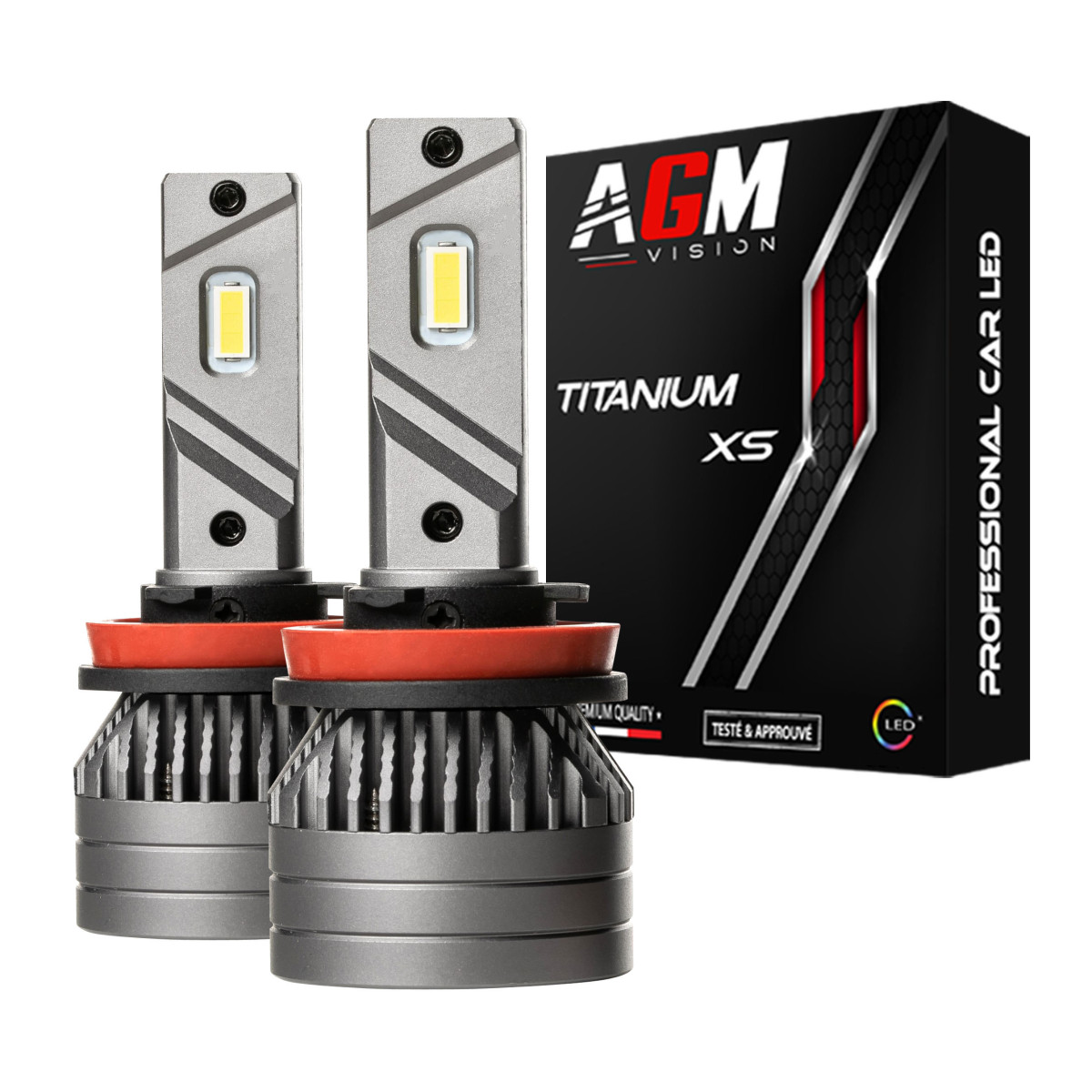 Kit Ampoules LED H9 TITANIUM XS