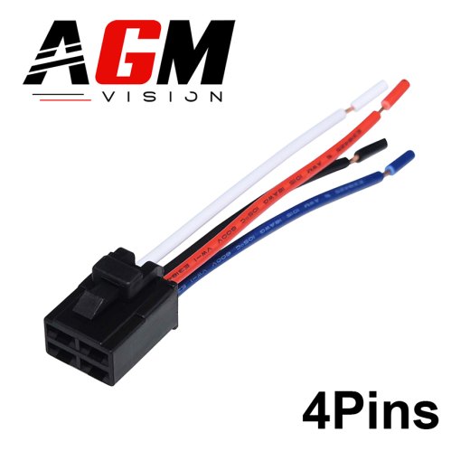 Connettore femmina per relè 4 pin tipo-C