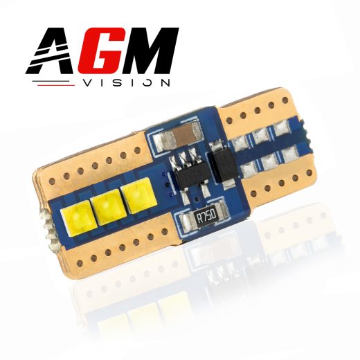 T10-W5W LED Bulb DUAL SIDE ULTRA WHITE 5500 K