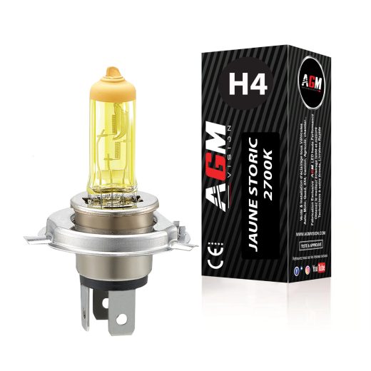 1 ampoule halogène H4 60W/55W jaune STORIC 2700K