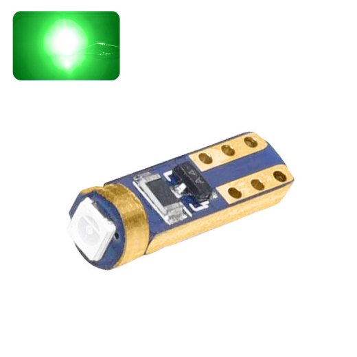 Lâmpada LED T5-W1,2W ROYAL (Verde)
