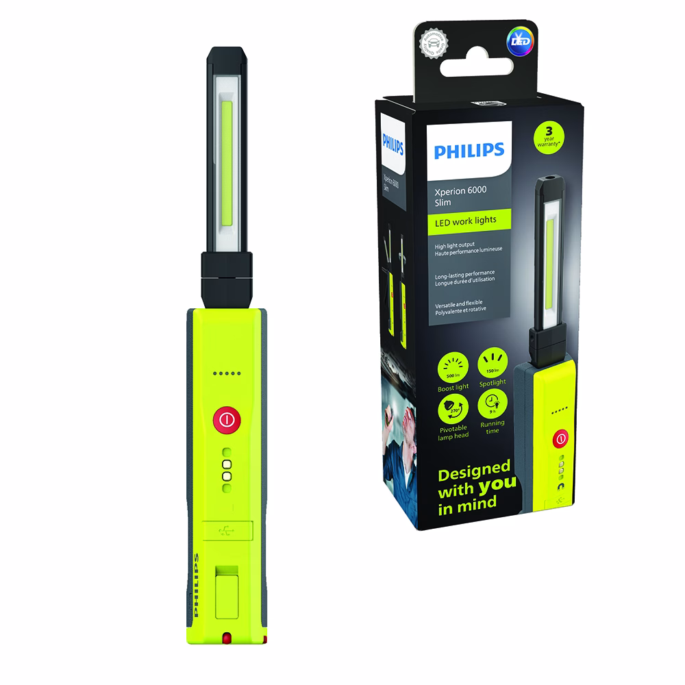 Imagem de Pack LED Lâmpada LED PHILIPS Xperion 6000 Slim + Controle Remoto Imagem de Pack LED Lâmpada LED PHILIPS Xperion 6000 Slim + Controle Remoto
