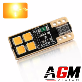 Immagine di Lampadina LED T10-WY5W-W5W ROYAL SIDE (Arancione)