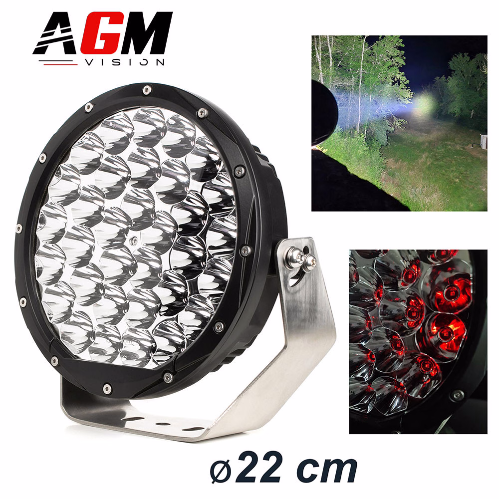 Image de PHARE LONGUE PORTÉE LED RED DEVIL MX - PRO Image de PHARE LONGUE PORTÉE LED RED DEVIL MX - PRO