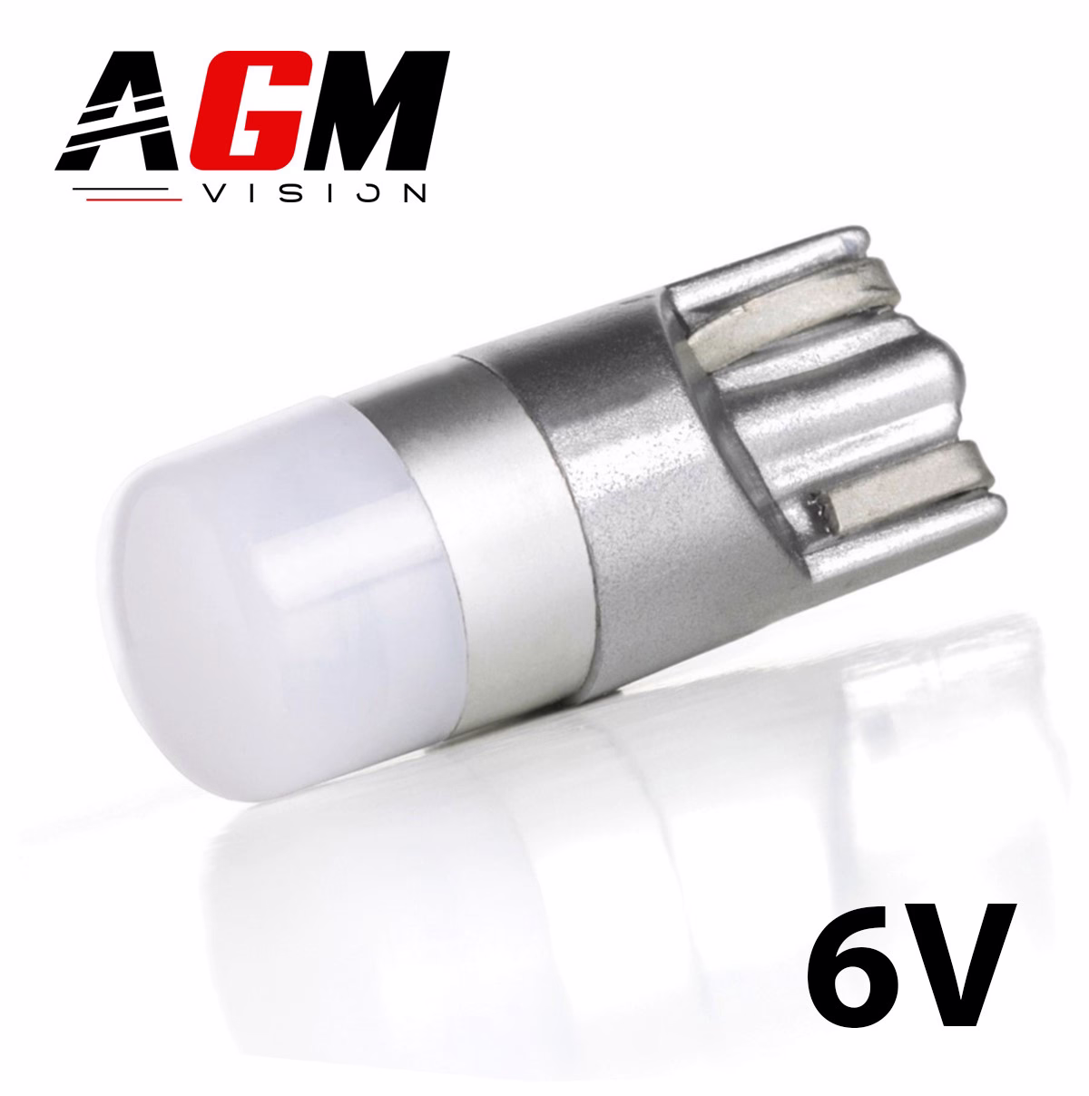 Imagen de Bombilla LED T10-W5W ANGEL 6V (Blanco 6000K) Imagen de Bombilla LED T10-W5W ANGEL 6V (Blanco 6000K)