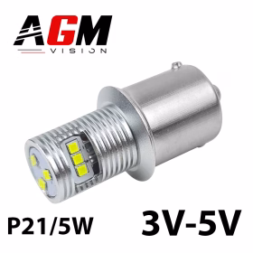 Afbeelding van LED-lamp P21/5W-BAY15D 3-5V Ultra (Wit)