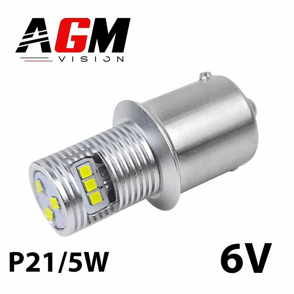 ウルトラLED電球 P21/5W-BAY15D 6V(白)の画像 ウルトラLED電球 P21/5W-BAY15D 6V(白)の画像
