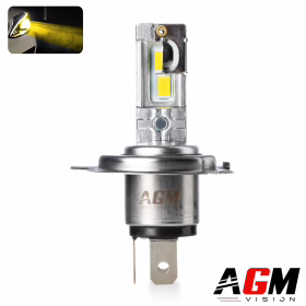 Image de Ampoule LED H4 LP1 Jaune 3000K
